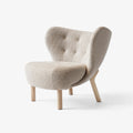 Little Petra VB1 lounge chair by &Tradition in oak with Karakorum 003 upholstery, Danish Scandinavian design.