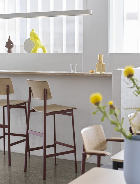 loft bar and counter stools by muuto 