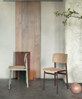 loft chairs in contemporary space designed by muuto