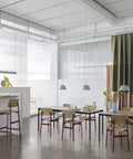 dining tables and dining chairs by muuto 