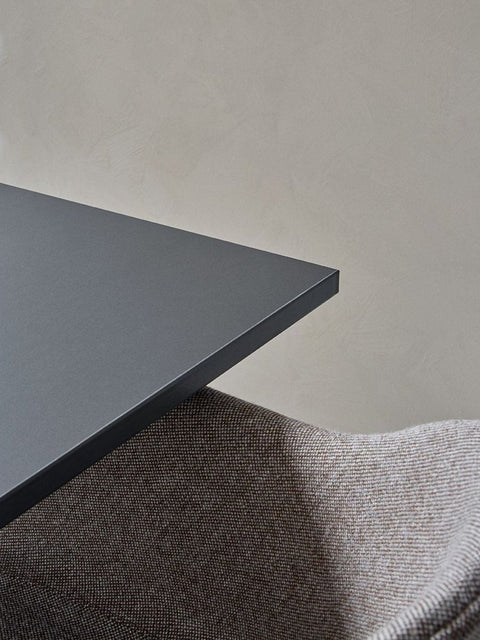 Audo Copenhagen Harbour Column Table, Rectangular in a styled interior