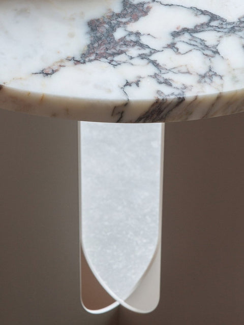 Audo Copenhagen Androgyne Side Table Tabletop in a styled interior