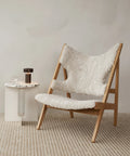 Knitting Lounge Chair, Sheepskin by Audo Copenhagen