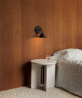 brass and black metal scandinavian wall lighting