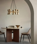 collector scandinavian chandelier by audo copenhagen