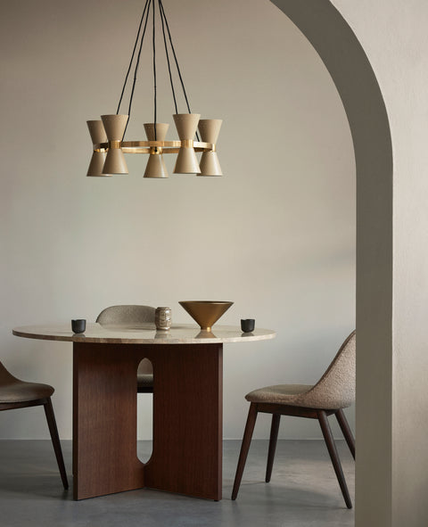 collector scandinavian chandelier by audo copenhagen