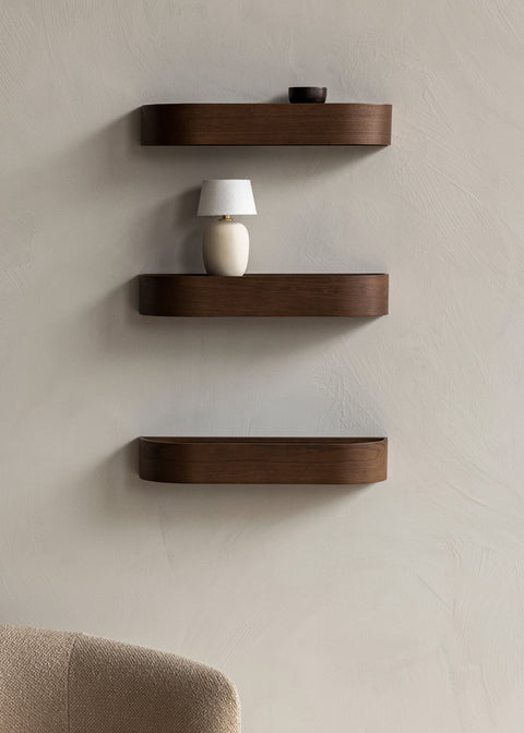 torso table lamp portable on wall shelf designed by Kroeyer-Saetter-Lassen for audo copenhagen