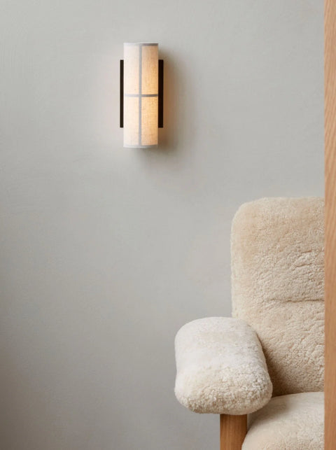 hashira japandi wall lamp designed by norm architects for audo copenhagen