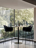 Audo Copenhagen Harbour Arm Chair, Counter & Bar Height, Upholstered in a styled interior
