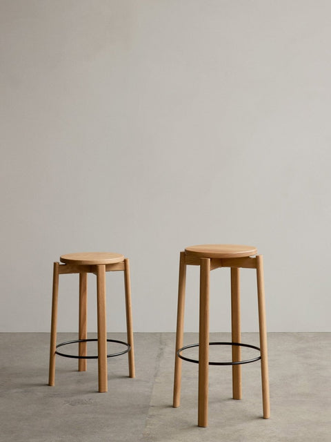 Audo Copenhagen Passage Bar & Counter Stool in a styled interior