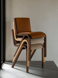 Audo Copenhagen Ready Dining Chair, Fully Upholstered in a styled interior
