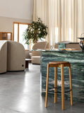 Audo Copenhagen Passage Bar & Counter Stool with the Tearoom Lounge Chair and the Tearoom Sofa