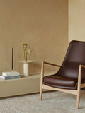 Audo Copenhagen Seal Lounge Chair, High Back in a styled interior