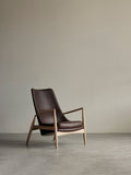 Audo Copenhagen Seal Lounge Chair, High Back in a styled interior