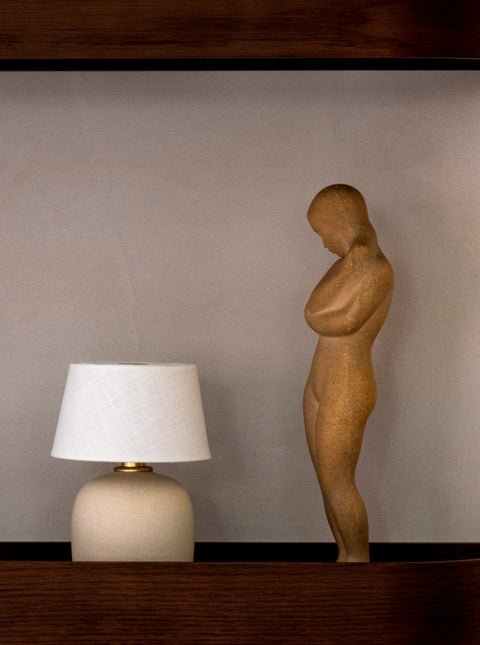 torso table lamp portable designed by Kroeyer-Saetter-Lassen for audo copenhagen