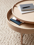 Audo Copenhagen Turning Table in a styled interior
