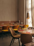 Audo Copenhagen Harbour Side Chair, Dining Height, Upholstered with the Harbour Column Table