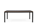 Meet Table, Black Laminate w/Oak Edges by Bent Hansen