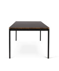 Meet Table, Black Laminate w/Oak Edges by Bent Hansen