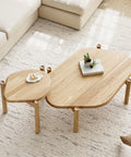 oak nesting tables by canadian furniture company gus modern