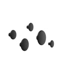 muuto wood dots pack of 5 in black