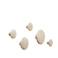 muuto wood dots pack of 5 in oak