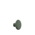 muuto small wood dot coat hanger in dusty green