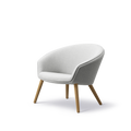 Ditzel lounge chair in hallingdal fabric by Fredericia Furniture 