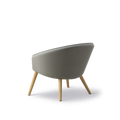 scandinavian Ditzel lounge chair detail image by Fredericia Furniture 