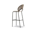Modern Danish design Trinidad Barstool with CNC-cut shell by Fredericia Furniture