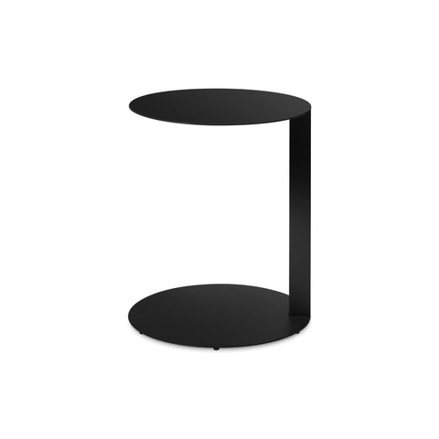 Note Large Side Table by Blu Dot in Black, raised side view