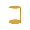 Note Large Side Table by Blu Dot in Mustard, raised side view