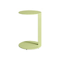 Note Tall Side Table by Blu Dot in Celery, raised side view