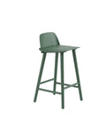 muuto nerd counter stool in green