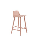 muuto nerd counter stool in tan rose