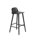 muuto nerd bar stool in black