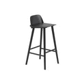 muuto nerd bar stool in black