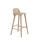 muuto nerd barstool in oak 