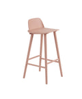 muuto nerd bar stool in tan rose 