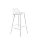 muuto nerd bar stool in white 