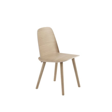 nerd chair in oak designed by Muuto