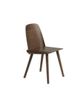 nerd chair in dark brown designed by Muuto