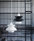 doo-wop light fixture designed by louis poulsen