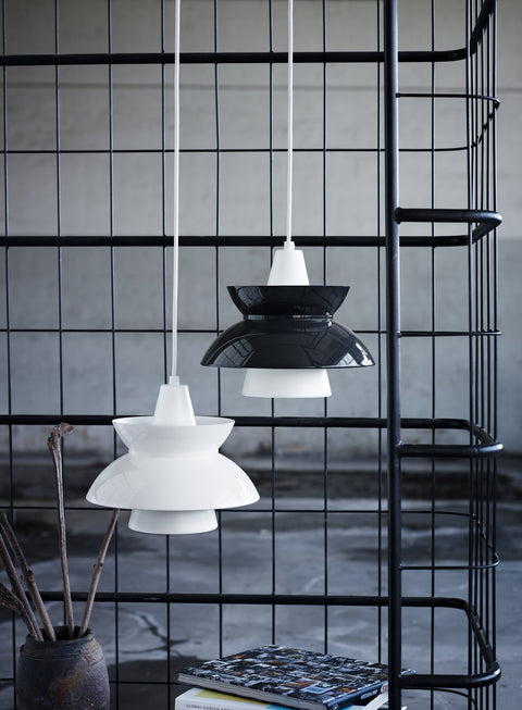 doo-wop light fixture designed by louis poulsen