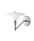 ph 3/2 wall lamp deisgned by poul henningsen for louis poulsen