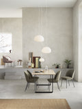 Muuto Fluid Pendant Lamp – Sculptural ceiling light with smooth, fluid shape for dining rooms and living spaces