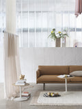 scandinavian inspired living room with muuto outline sofa