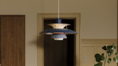 PH 5 by Louis Poulsen in Hues of Blue