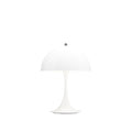 panthella 250 portable light by Louis poulsen in opal white