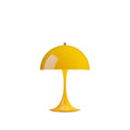 panthella 250 portable light by Louis poulsen in opaque yellow